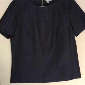 Purple/Black boxy Halogen Top size S